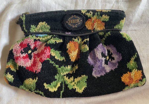 FEILERフェイラー ポーチ カラフル 花柄 長期保管品