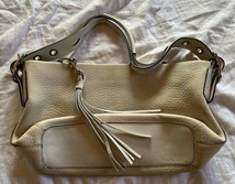 COACH コーチ 　白　厚手　レザー　高級　長期保管品_画像2