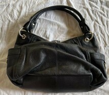 BANANA REPUBLIC バナナパブリック　ハンドバッグ　ポーチ　レザー　保管品_画像2