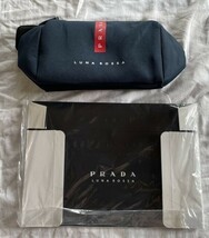 PRADA プラダ 「LUNA ROSSA]　ノベルティポーチ　箱付き　定番_画像1