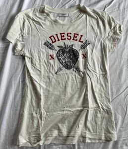 DIESEL ディーゼル クルーネック プリント 半袖 Tシャツ　柄もの