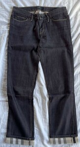  Burberry London Denim pants / jeans 38 standard storage goods check 