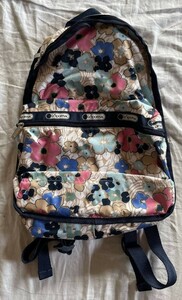 LeSportsac レスポートサック リュック　バックパック　花柄　カラフル