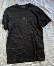 ディーゼル 春夏 半袖切替 カットソー 黒　保管品Tシャツ Sz.S_画像1