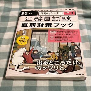 公務員試験 直前対策ブック 平成30年度 受験ジャーナル特別企画 3