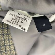 美品 バーバリー BURBERRYS WOOL&CASHMERE ジャケット チェック柄 長袖 94-82-170メンズ _画像8