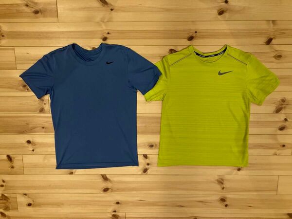 NIKE RUNNING ランニング　速乾シャツ　Sサイズ 2枚セット　ナイキ　陸上　ジョギング　 Tシャツ