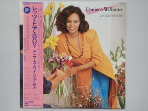 【国内盤 帯付き LP】レッツ・ヒア・BOY / デニース・ウイリアムス Deniece Williams★盤面きれい！