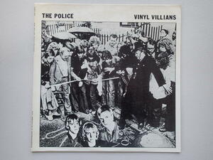 【US盤 ブート LP】ザ・ポリス / THE POLICE / VINYL VILLIANS / 1979年 in Los Angeles★スティング・STING ★盤面きれい！