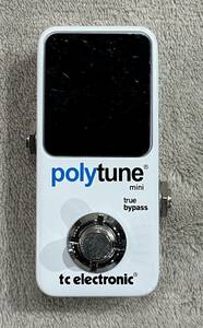 【わりと美品】tc electronic polytune mini ポリチューン・ミニ【良品】