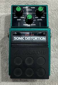 【名機】Maxon SD-01 Sonic Distortion ディストーション 80年代 日本製【かなり美品】