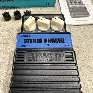 【ほぼ未使用】ARION エフェクター SPH-1 STEREO PHASER フェイザー【かなり美品】の画像1