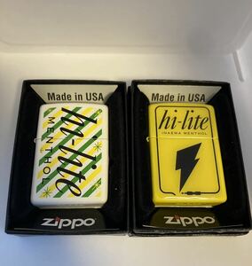 非売品 ZIPPO 2011年製 、JT hi-lite, JT ハイライト　2個セット