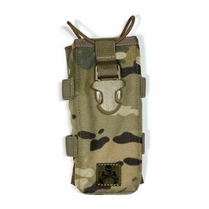 VOLK TACTICAL GEAR×TAC-NYLON MBITR POUCH/w-CYALUME HOLDER MC (検 実物 陸上自衛隊 マルチカム ラジオポーチ 無線機 PRC-148 F80