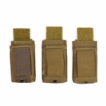 SDS M16/M4 SPEED RELOAD POUCH CB 3個 (検 米軍実物放出品 コヨーテブラウン 海兵隊 スピードリロードポーチ マガジン 陸上自衛隊 MOLLE_画像1