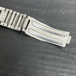 UU220 Z 腕時計 セイコー SEIKO SOLAR ソーラー 5Y75-1A10 3針 デイト ブラック文字盤 ラウンド メンズ ジャンク品の画像5