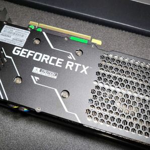 【中古美品】玄人志向 Galakuro GeForce GG-RTX3060Ti-E8GB/DF ブラックの画像7