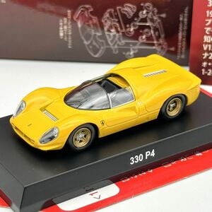 【京商】 フェラーリ 330P (黄) 1/64 Ferrari Minicar Collection 10