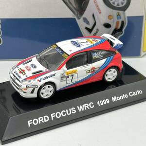 【CM’s】 フォード フォーカス WRC 1999 モンテカルロ (白/赤) ラリーカーコレクション SS.16 FORD