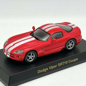 【京商】 ダッジ バイパー SRT10 クーペ (赤) 1/64 USA sports Car Minicar Collection　Dodge Viper Coupe