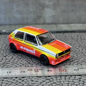 【CJ-683】1/64 スケール フォルクスワーゲン ゴルフ GTI KAMEI AUTO EXTRAS ミニカー グリーンライト 