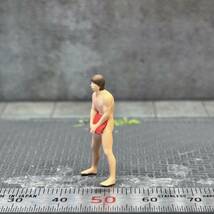 【KS-726】1/64 スケール 裸の男性 フィギュア ミニチュア ジオラマ ミニカー トミカ_画像2