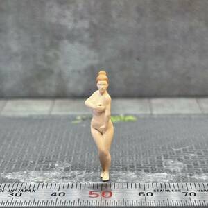 【KS-728】1/64 スケール 裸の女性 フィギュア ミニチュア ジオラマ ミニカー トミカ