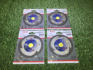 ★最終値下げ★【未使用品】BOSCH (ボッシュ) ダイヤモンドホイール トルネードタイプ 108mm DT-105PP 4枚セット / ITL1TLJNALL3　F16●