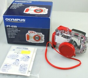 送料無料　美品　OLYMPUS(オリンパス)　防水プロテクター　PT-039　動作ＯＫ