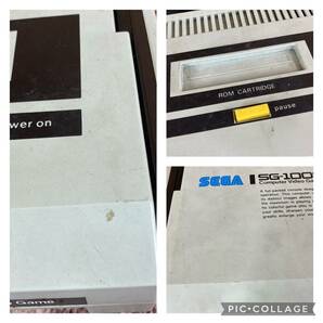 [3-199] SEGA セガ コンピュータビデオゲーム SG-1000 Ⅱ 本体/ソフト2点 セット レトロゲームの画像8