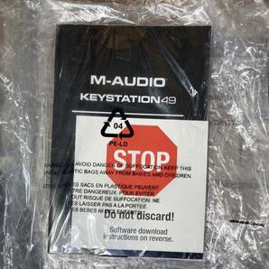 [3-324] M-AUDIO KEYSTATION 49 USB MIDI キーボード 49鍵盤 元箱/説明書ありの画像6