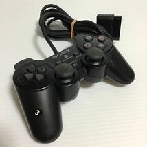 動作確認済、ps2.DUALSHOCK2!コントローラー SONY ブラック GOOD!_画像9