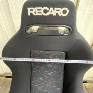 レカロ RECARO セミバケットシート レール付き セミバケ ルマンカラー 30周年記念 シート フルバケットシート SR リクライニング の画像4