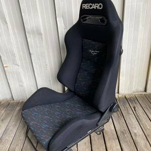 レカロ RECARO セミバケットシート レール付き セミバケ ルマンカラー 30周年記念 シート フルバケットシート SR リクライニング の画像2