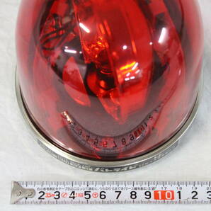 【0321B】パトライト パトランプ SKFM-101 赤 レッド 橙 オレンジ 回転灯 カバー付け替え可能 点灯 回転確認済み 車載 12V マグネット式の画像9