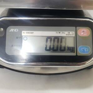 D266 A&D 防塵・防水デジタルはかり SL-20KWP ひょう量 20kg 目量 10g 0.01kg 量り スケール 業務用 中古 動作品 引き取り可 1円スタートの画像2