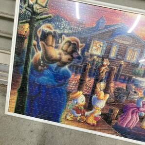 B379 テンヨー ディズニー 恋人たちの時間 950ピース ジグソーパズル ミッキー ミニー ドナルド デイジー グーフィー 中古 1円スタートの画像2