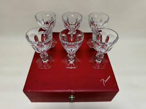 ②Baccarat バカラ ワイングラス 6客セット アルクール H15.3cm