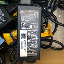 JX 10枚セット　DELL 純正品 65W 19.5V3.34A ACアダプター 丸ピン4.5㎜ コネクター　中古品_画像3