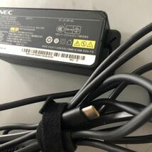 NEC ACアダプタ 45W (ADP011) PC-VP-BP130 Type-C 20V 2.25A JX_画像2