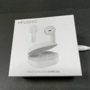 使用品　やや汚れあり　FUSHO　完全ワイヤレスイヤホン　TWS21　Bluetooth　防水　白　イヤホン　