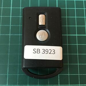 SB3923 点灯なし スバル 純正 スマートキー 2ボタン プレオ ステラ ステラカスタム RN1 RN2等 キーレス リモコン