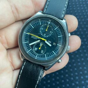 中古 メンズ 自動巻き セイコーブランド SEIKO クロノグラフ 6138-3002腕時計