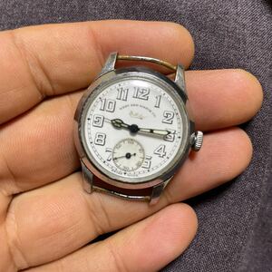 1円スタート 中古手巻き WEST END WATCH ブランドの腕時計