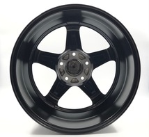 CLEAVE RACING FL53 18x10.5J +15 5H-114.3 ガンメタ/マシンド 4本セット_画像4