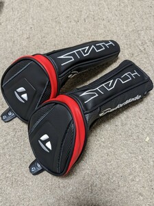 【送料無料】ヘッドカバー　2個　TaylorMadeテーラーメイドSTEALTH　ステルス フェアウェイウッド　FW用 純正品 新品未使用品 