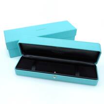 【送料無料】 極希少 美品 Tiffany&Co. ティファニー ブルー ネックレス ケース 箱 アクセサリー ボックス HE82_画像1