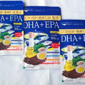 DHA EPA エゴマ油 亜麻仁油 配合 サプリ