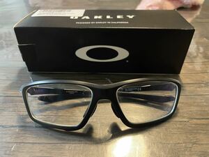 オークリー メガネ OX8080 0758 伊達メガネ 眼鏡 クロスリンクゼロ アジアンフィット OAKLEY CROSSLINK ZERO ASIA FIT 度付き　ジャンク