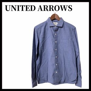 美品 UNITED ARROWS ユナイテッドアローズ デニム シャツ L